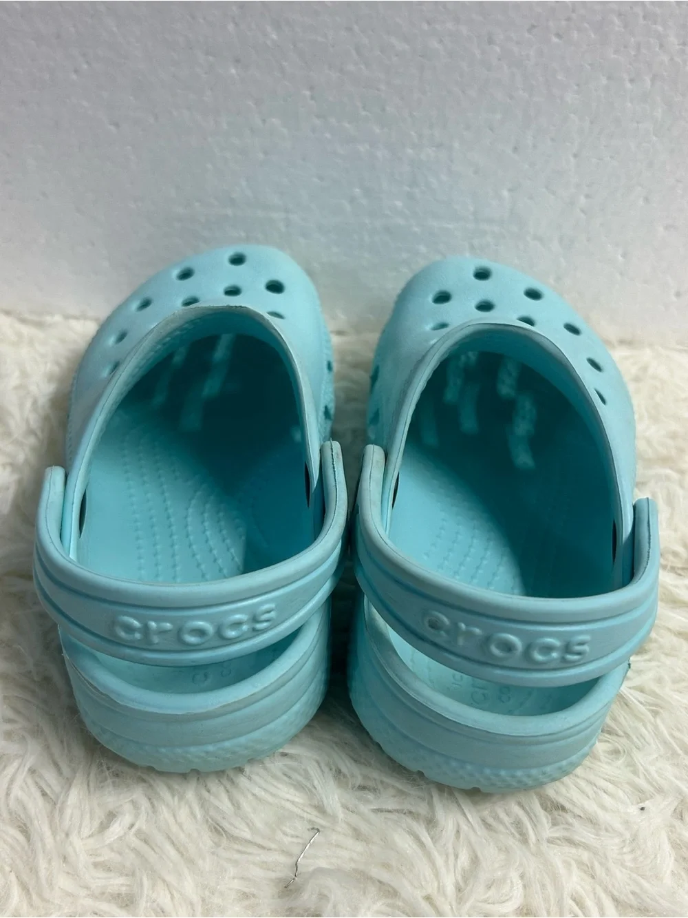 CROCS Kids Clog in Aqua Blue